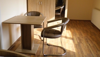 Wohn-/ Schlafzimmer der Ferienwohnung